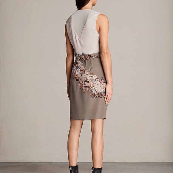 AllSaints silk dress NWT - Picture 3 of 7